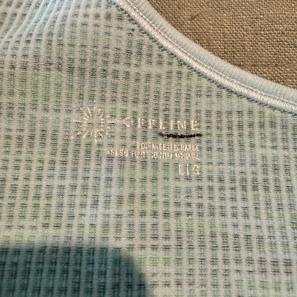 SET 2 Offline Aerie Seamless One Shoulder Sports Bra Size Large Blue Yellow NWOT - Picture 2 of 4